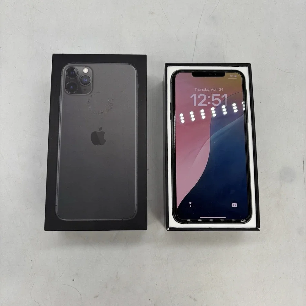Apple iPhone 12 Pro Max 256GB Graphite A2342 MG9F3LL/A With Box Unlocked Works